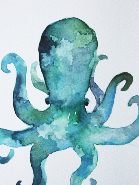 Society6 - Wobins - Earl - Octopus